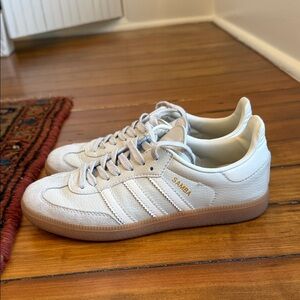 Chalk adidas Sambas 6.5